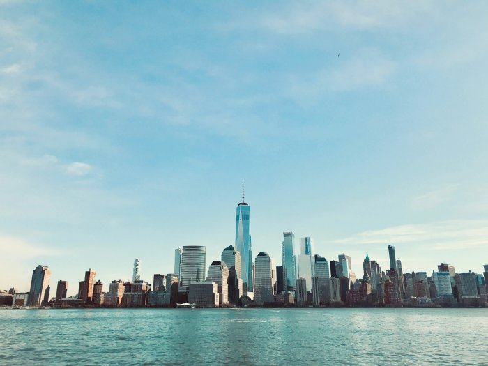 Lower Manhattan Skyline with One World Trade Center