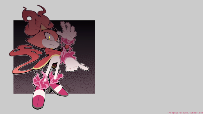 Burning Blaze from Sonic the Hedgehog