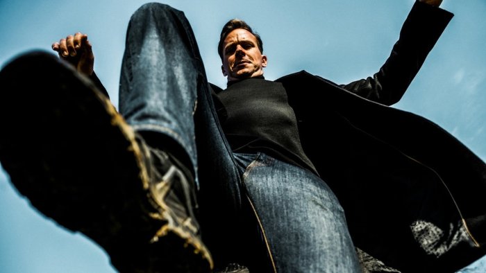 A man stepping forward in Citizen Vigilante