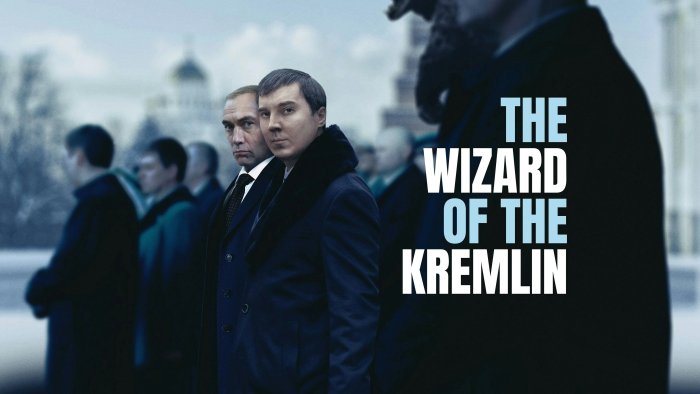 Two men in coats in The Wizard of the Kremlin