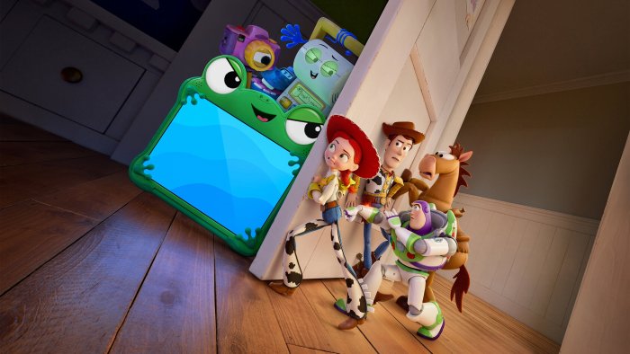 Woody Buzz Lightyear Jessie and Bullseye in Toy Story 5