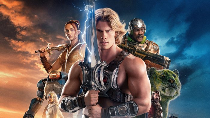 He-Man and allies in Masters of the Universe