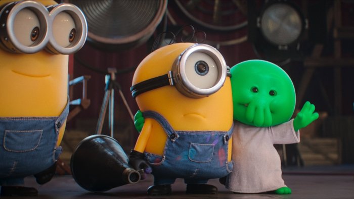 Minions and Green Monster in Minions & Monsters