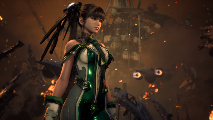 Eve from Stellar Blade in Planet Dive Suit