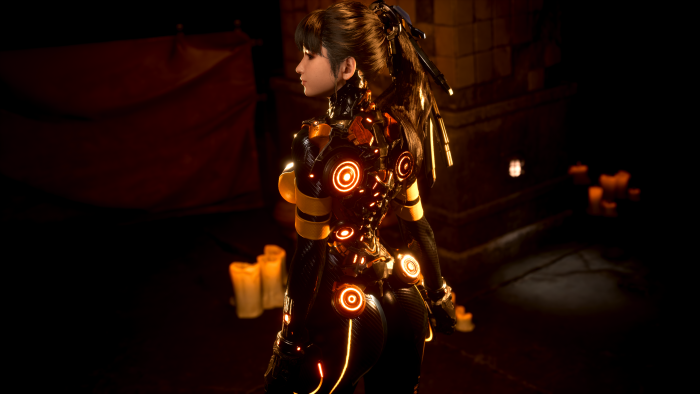 Eve in Planet Diving Suit from Stellar Blade