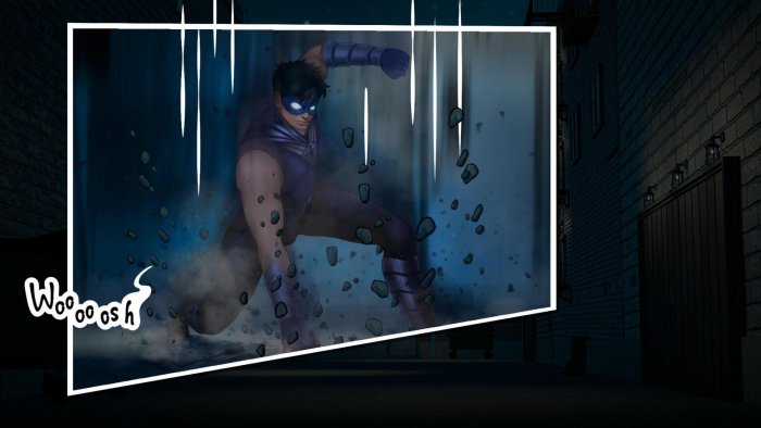 Masked Hero Landing in Mask City Chapter Zero