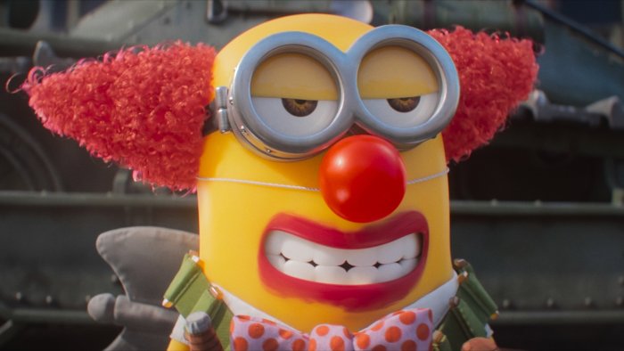 Clown Minion from the Despicable Me franchise