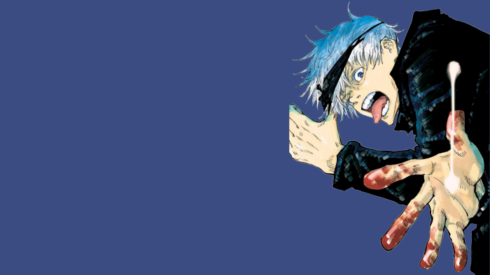 Satoru Gojo from Jujutsu Kaisen Manga Illustration