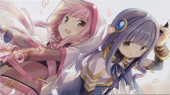 Iroha Tamaki and Nanami Yachiyo