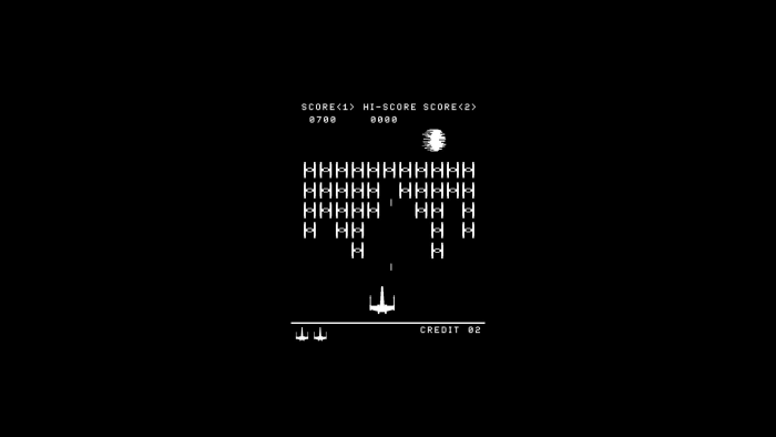 Star Wars Space Invaders Retro Arcade Game Screen