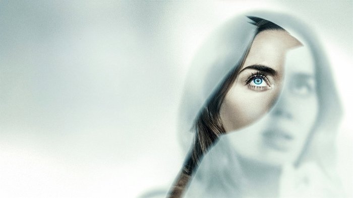 Emily Blunt in Disclosure Day movie poster