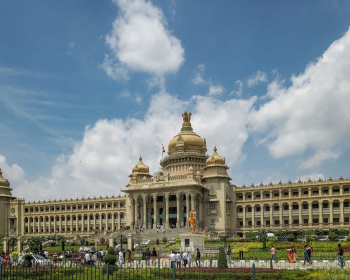 Vidhana Soudha Legislative Building in Bengaluru