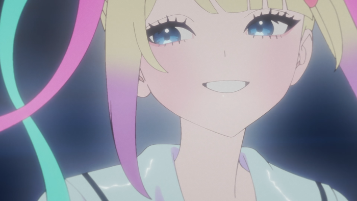 Kangel from Needy Streamer Overload smiling