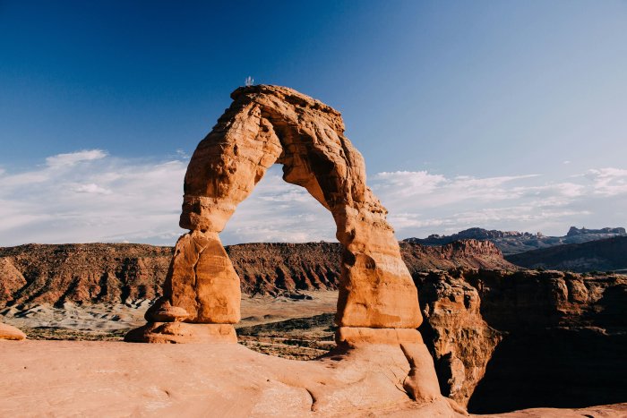 Delicate Arch in Arches National Park Utah