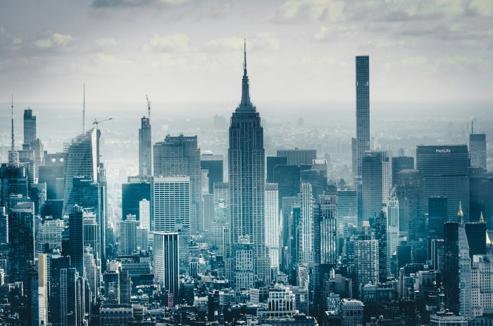 New York City Skyline with Empire State Building