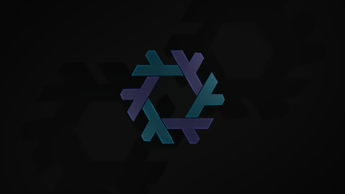 NixOS Linux Operating System Logo on Dark Background