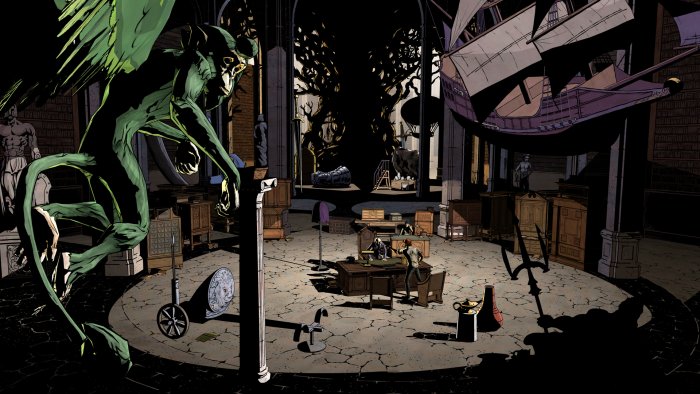 Bigby Wolf and Bufkin in The Wolf Among Us
