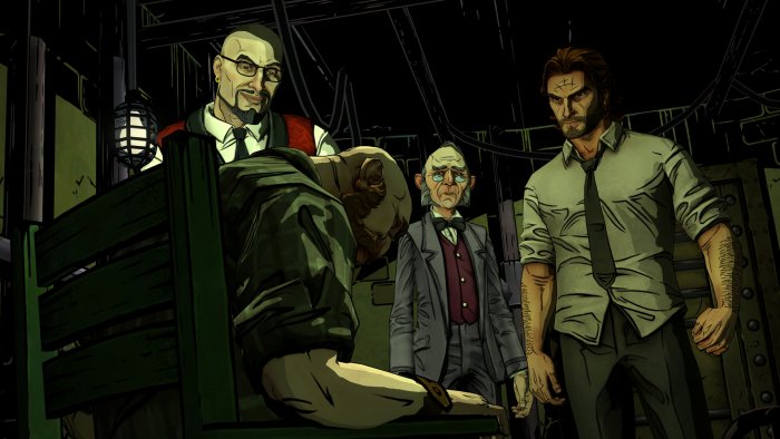 Bigby Wolf, Bluebeard, and Ichabod Crane in The Wolf Among Us