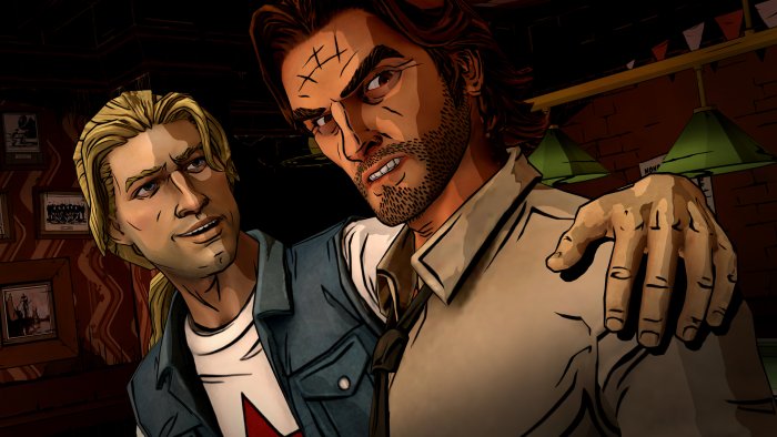 Bigby Wolf and Jack Horner in The Wolf Among Us