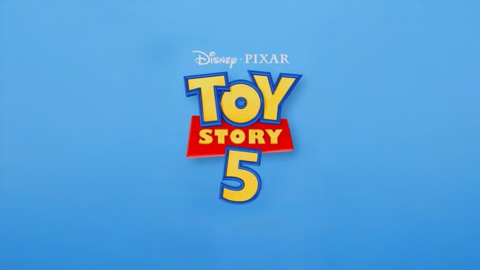 Disney Pixar Toy Story 5 Movie Logo