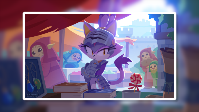 Blaze the Cat as Sir Percival from Sonic the Hedgehog