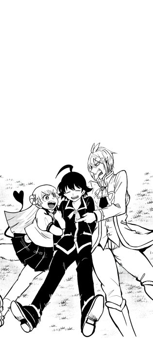 Iruma, Clara, and Alice from Welcome to Demon School