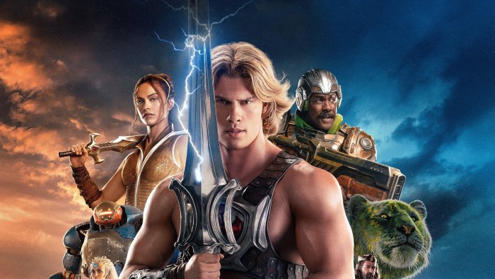 He-Man and allies in Masters of the Universe