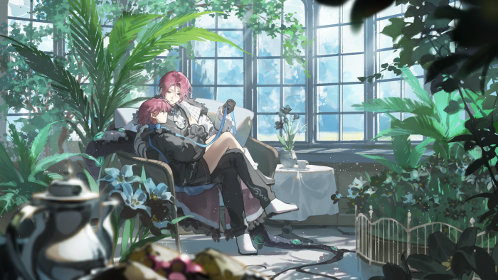 Tori Himemiya and Ibara Saegusa from Ensemble Stars