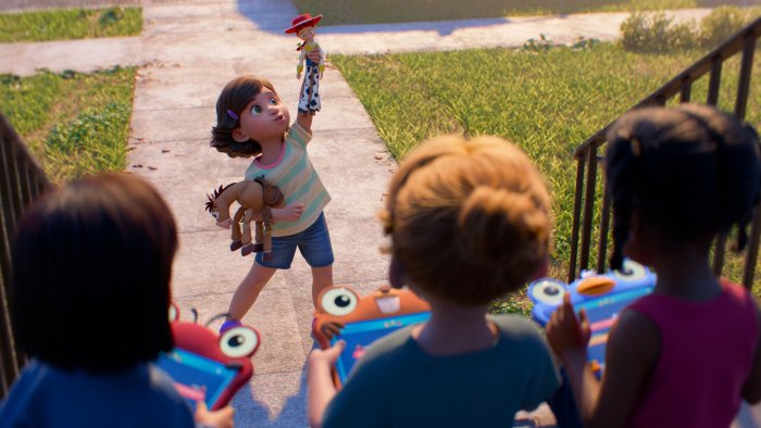 Bonnie with Jessie and Bullseye in Toy Story 5