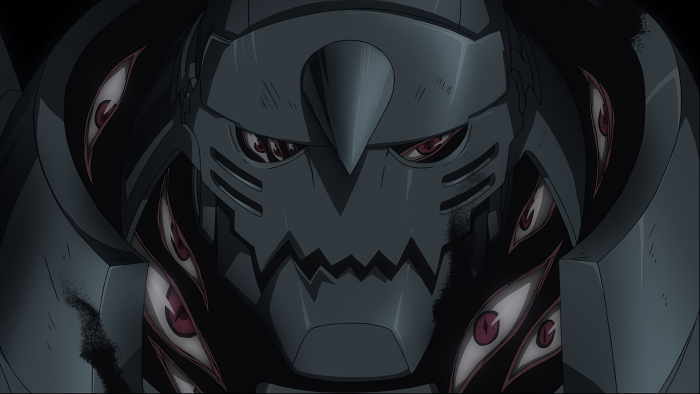 Alphonse Elric possessed by Pride from Fullmetal Alchemist