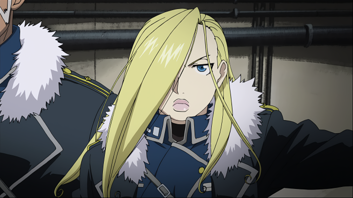 Olivier Mira Armstrong from Fullmetal Alchemist Brotherhood