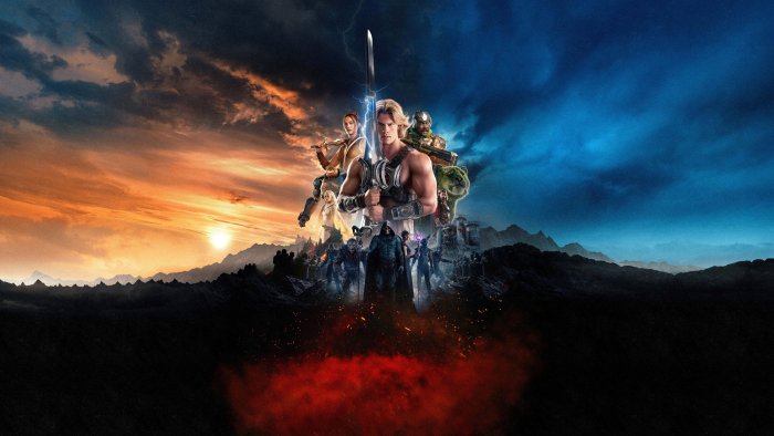 He-Man and characters from Masters of the Universe