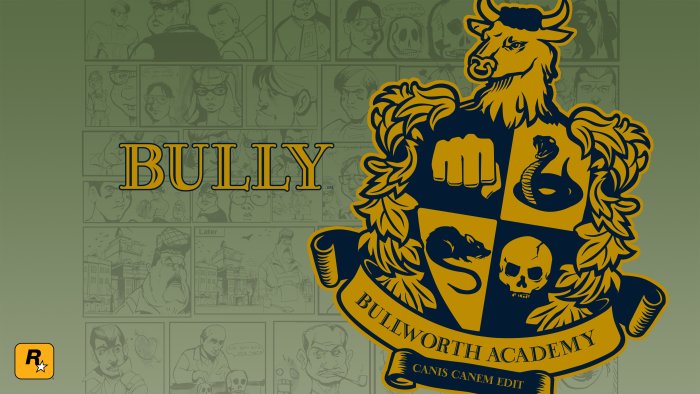 Bullworth Academy Crest and Logo from Bully Video Game