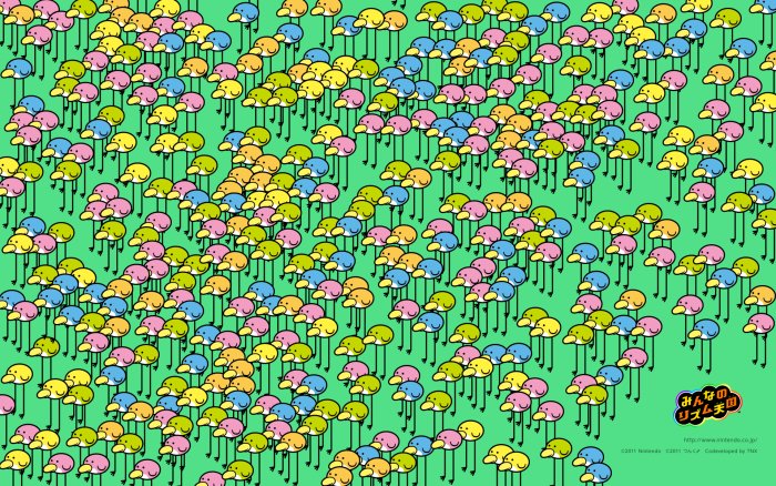 Flockstep Birds from Rhythm Heaven Fever