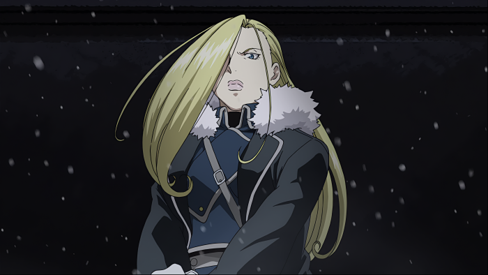 Olivier Mira Armstrong from Fullmetal Alchemist