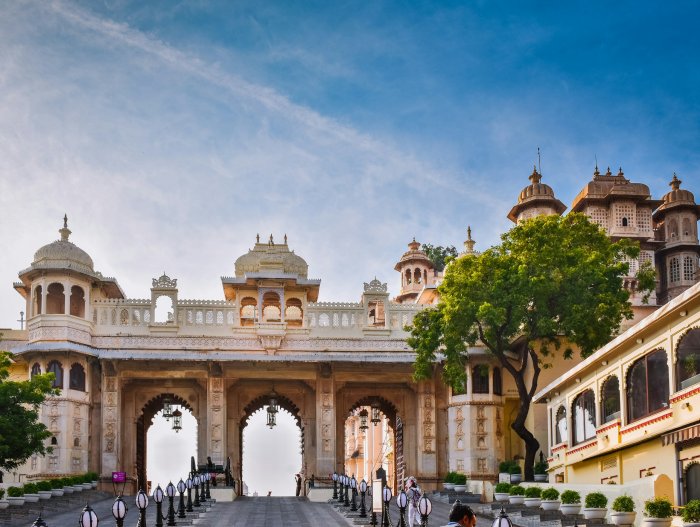 The Grand Entrance Gate of Udaipur City Palace