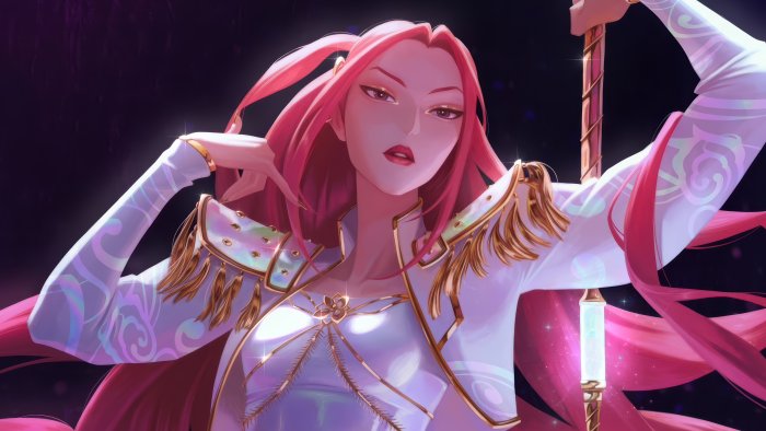 Graceful Phoenix Seraphine from League of Legends