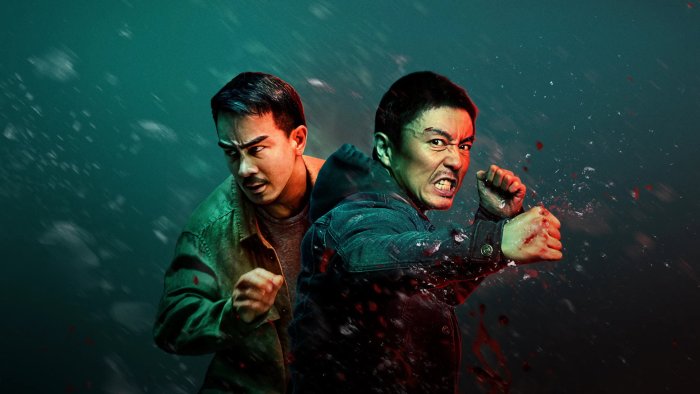 Joe Taslim and Tiger Chen in The Furious