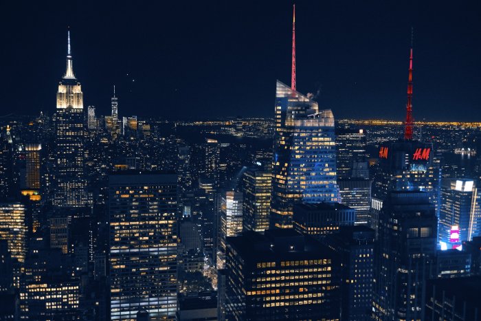 New York City Skyline at Night