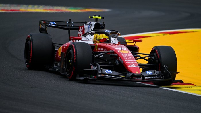 Lewis Hamilton Scuderia Ferrari Formula 1 Car