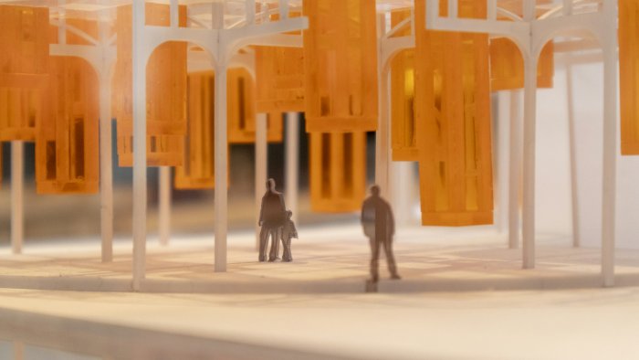 Architectural Model of an Inverse City