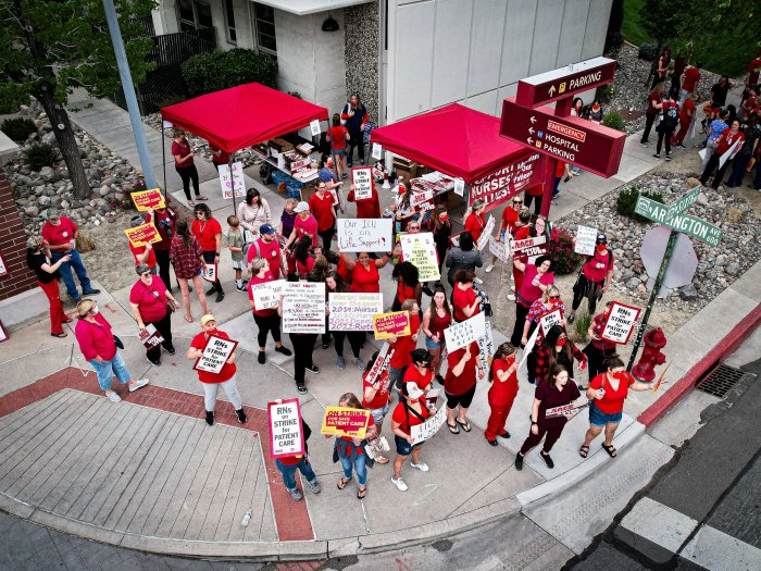 Nurses on Strike for Patient Care