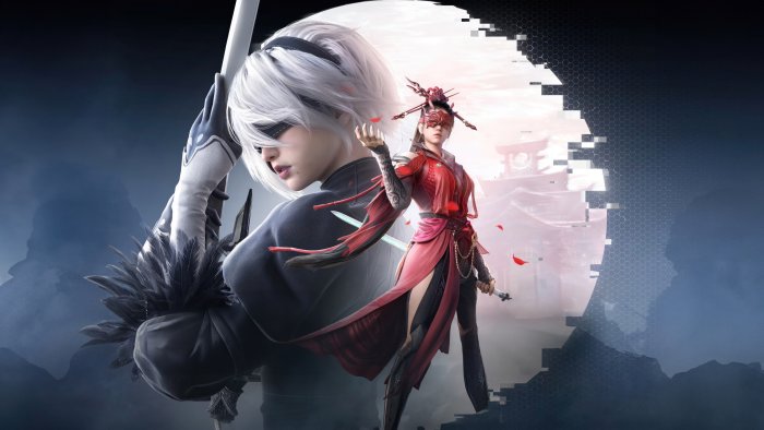 2B from NieR Automata and Viper Ning from Naraka Bladepoint