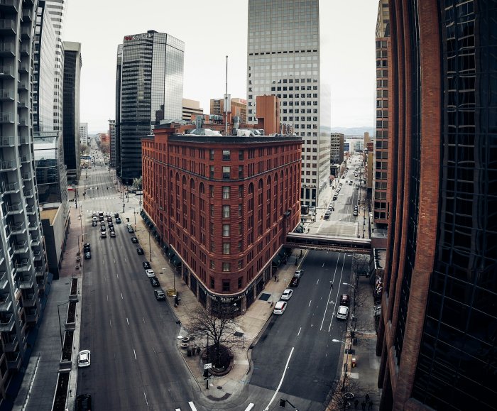 The Brown Palace Hotel in Downtown Denver