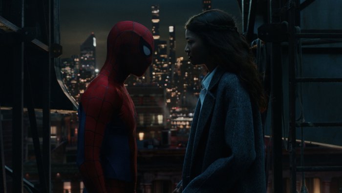 Spider-Man and MJ in Spider-Man: No Way Home