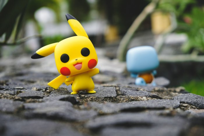 Pikachu and Squirtle Pokémon Funko Pop Figures