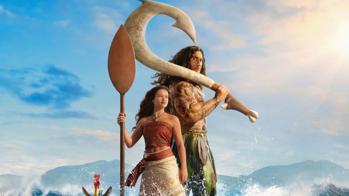 Live-Action Moana and Maui in Disney's Moana