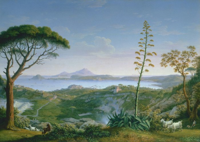 View of the Gulf of Pozzuoli by Philipp Hackert