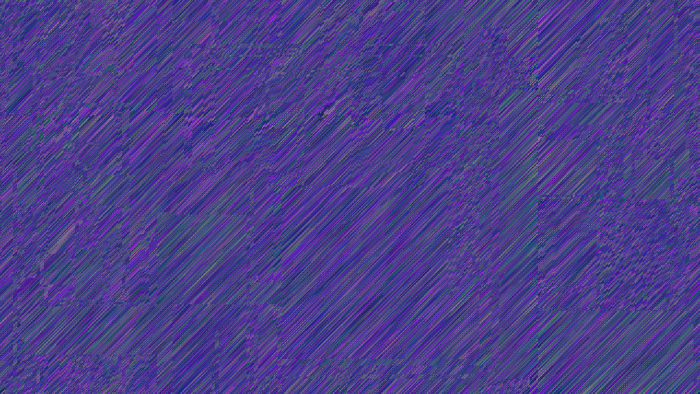 Purple and Blue Diagonal Glitch Pattern
