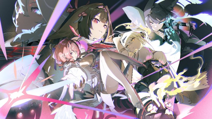 Arknights Characters Muelsyse Viviana Shu Ines and Texas